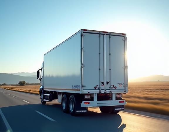 Refrigerated cold chain trucking pharmaceutical transport Central Valley